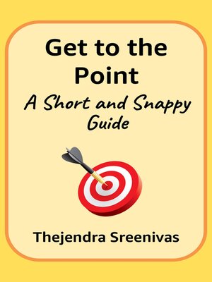 cover image of Get to the Point!